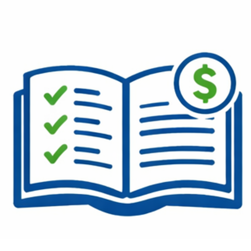 Bookkeeping services icon