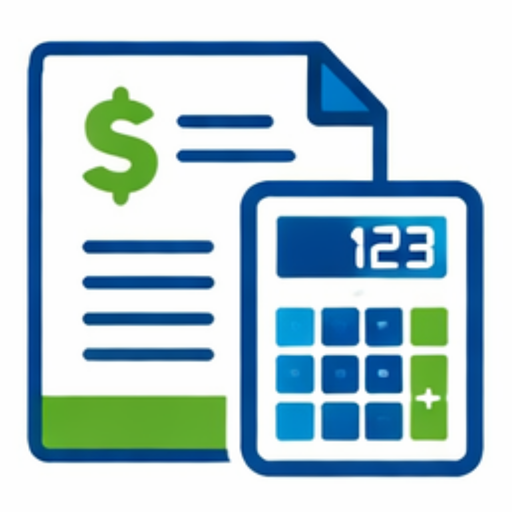 Personal tax returns icon
